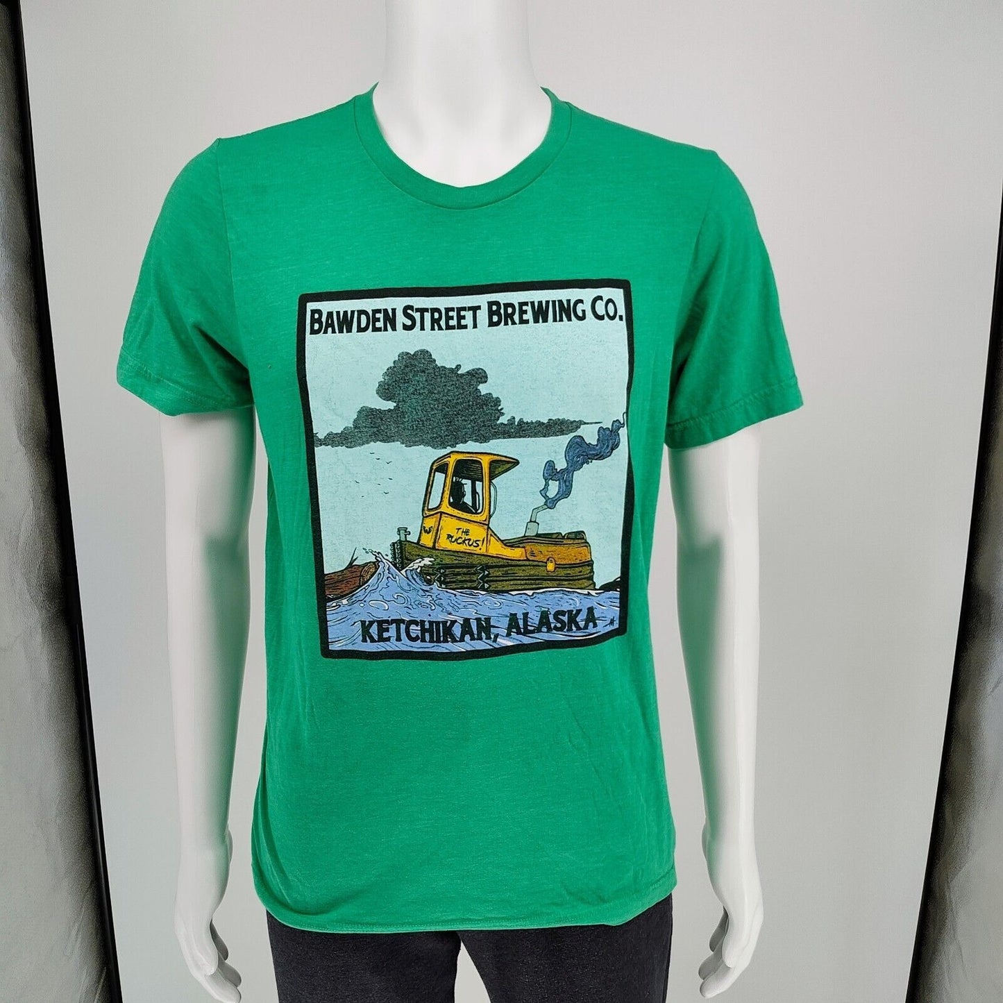 Bawden Street Brewing Co. "The Ruckus!" Ketchikan, Alaska T-Shirt (Medium)