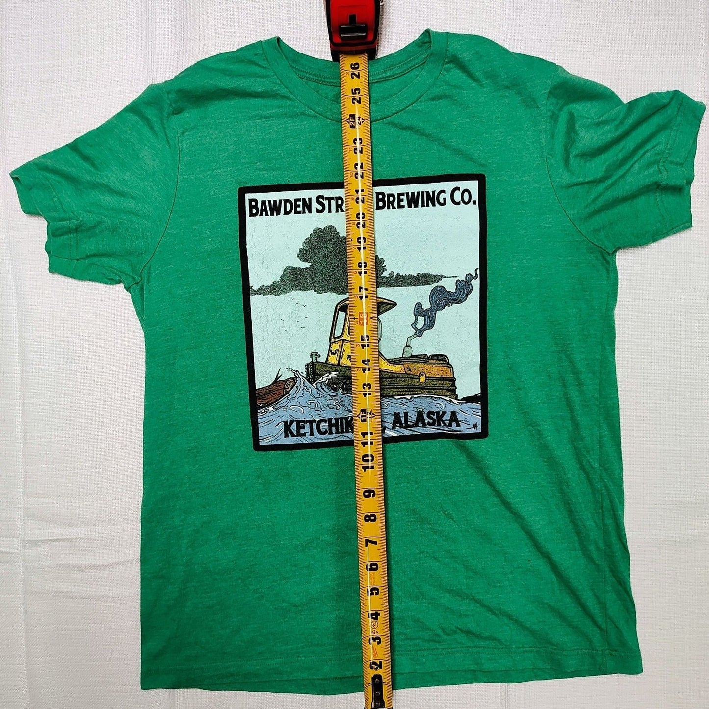 Bawden Street Brewing Co. "The Ruckus!" Ketchikan, Alaska T-Shirt (Medium)