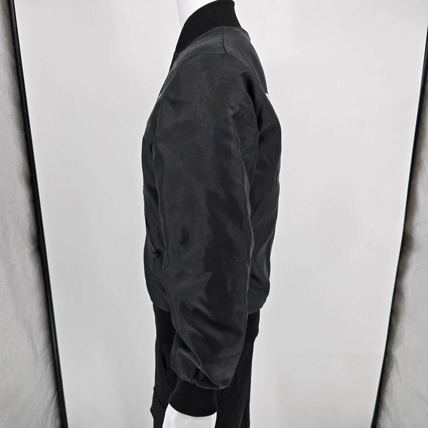 Vintage 1990s "Spokane Blades" Special Olympics Speed Skating Bomber Jacket (S)