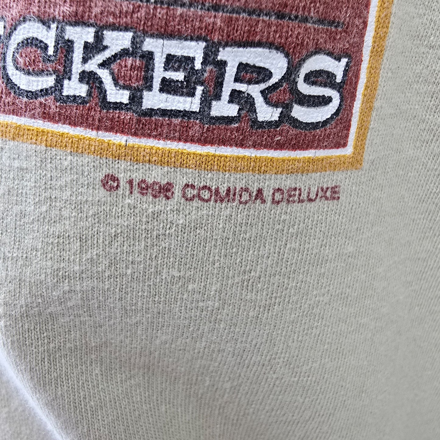 Vintage 1990s Shady Grove Austin Texas "The Mother of All Buckers" T-Shirt (XL)
