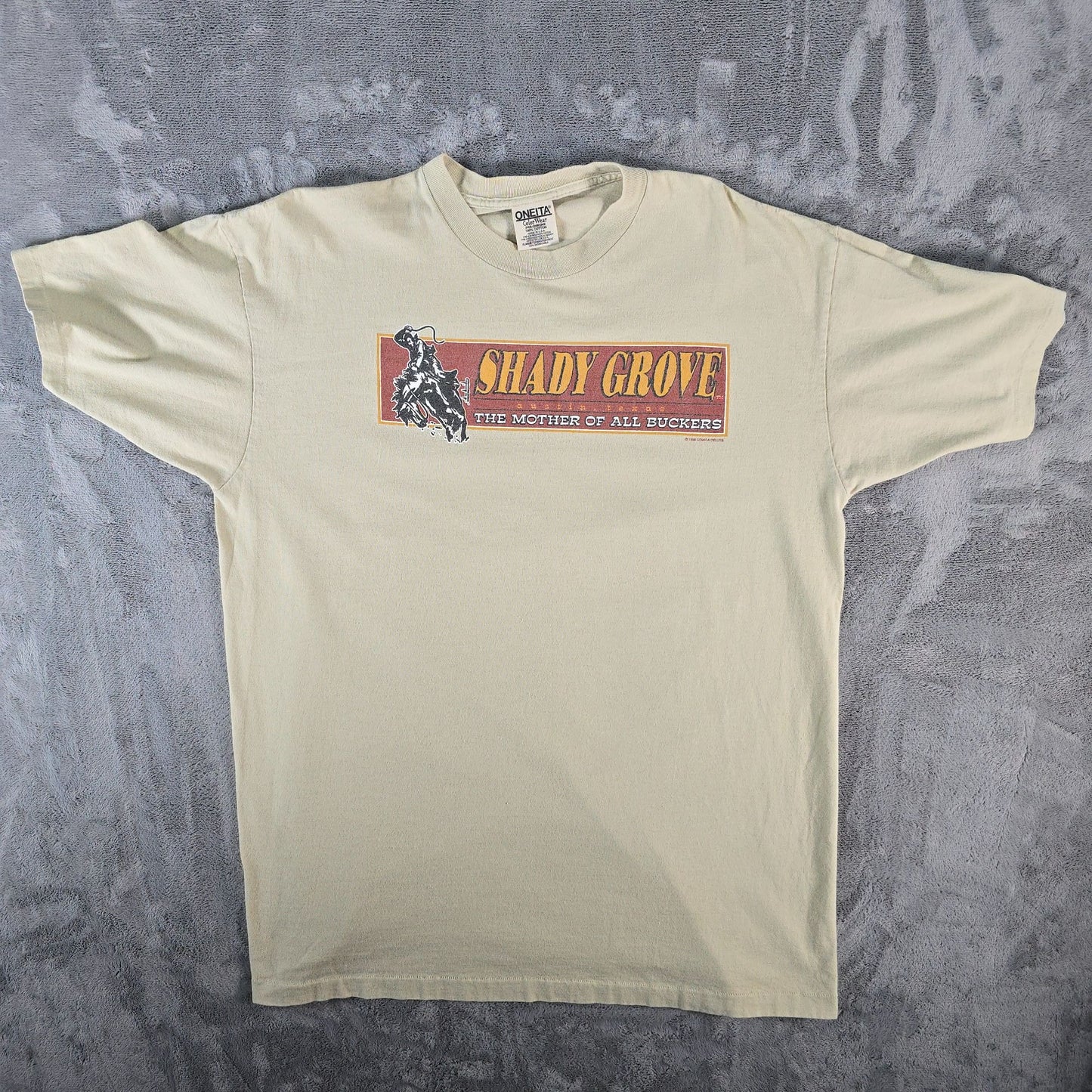 Vintage 1990s Shady Grove Austin Texas "The Mother of All Buckers" T-Shirt (XL)