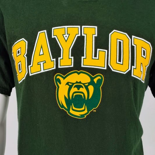 Gildan Heavy Cotton Baylor Bears Marshall 25 Green Graphic T-Shirt (Large)