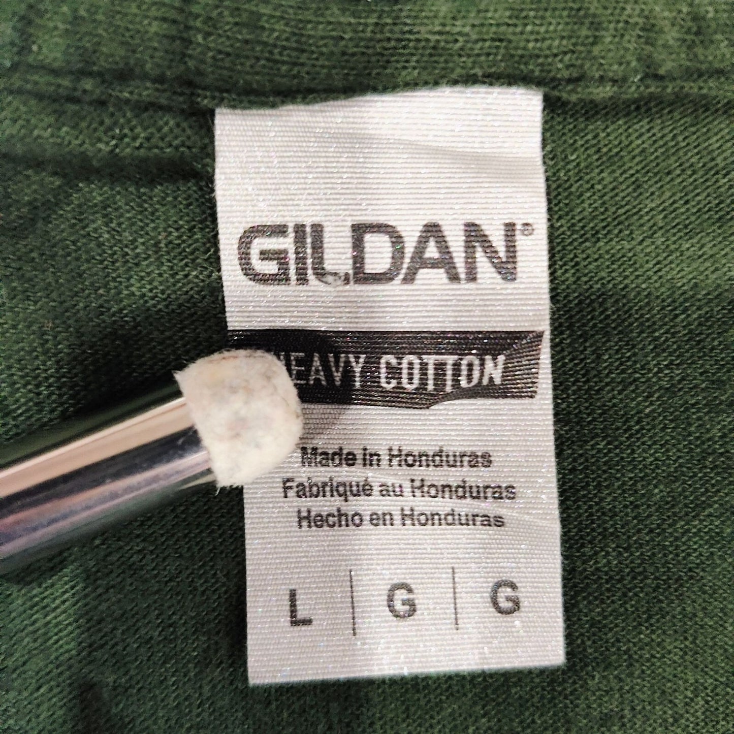 Gildan Heavy Cotton Baylor Bears Marshall 25 Green Graphic T-Shirt (Large)