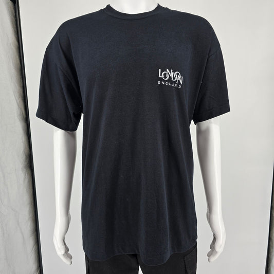 Vintage 1990s Screen Stars Full Cut London England Souvenir T-Shirt (XL)