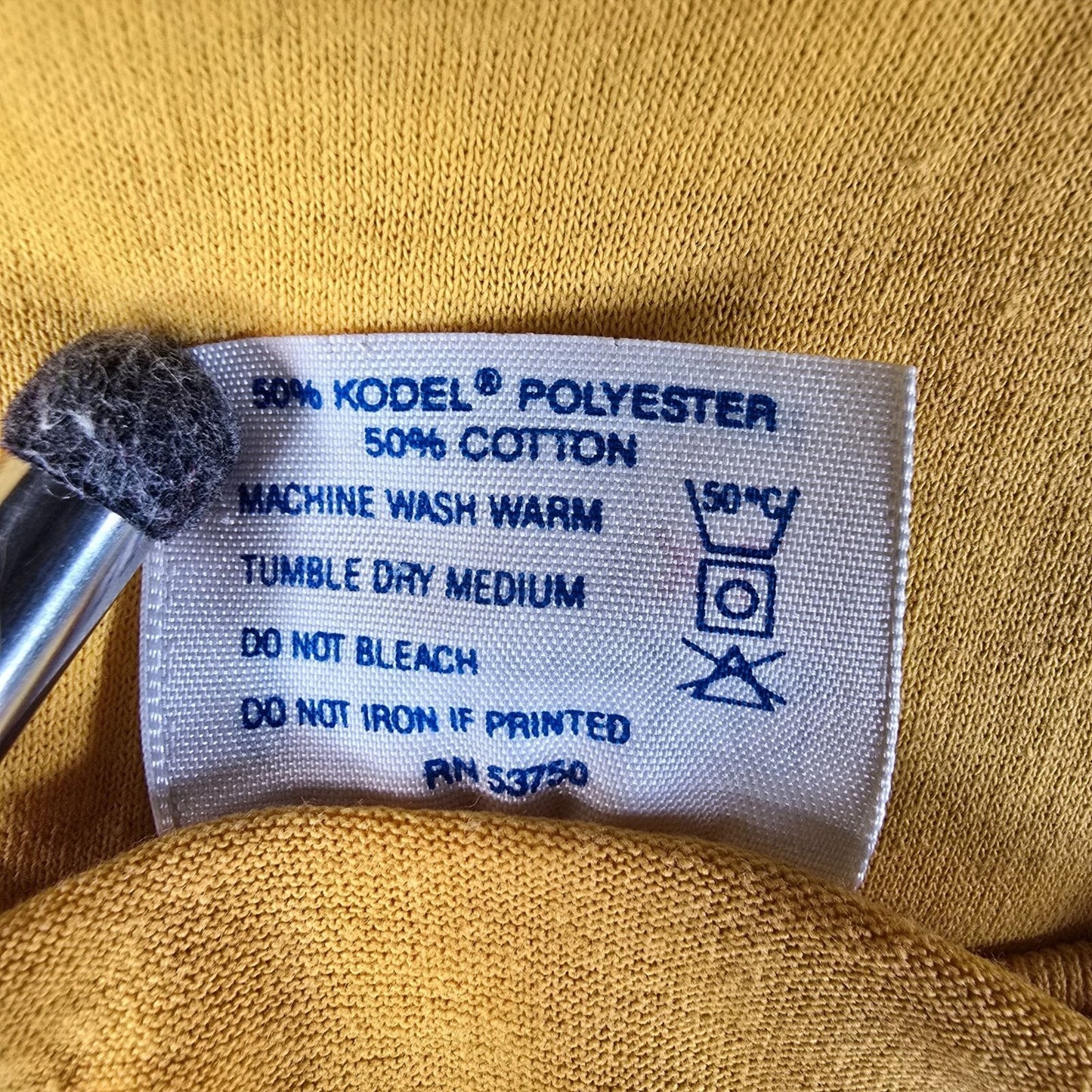 Vintage 1988 Dayton Daily News River Run XI Autographed Yellow T-Shirt (M)