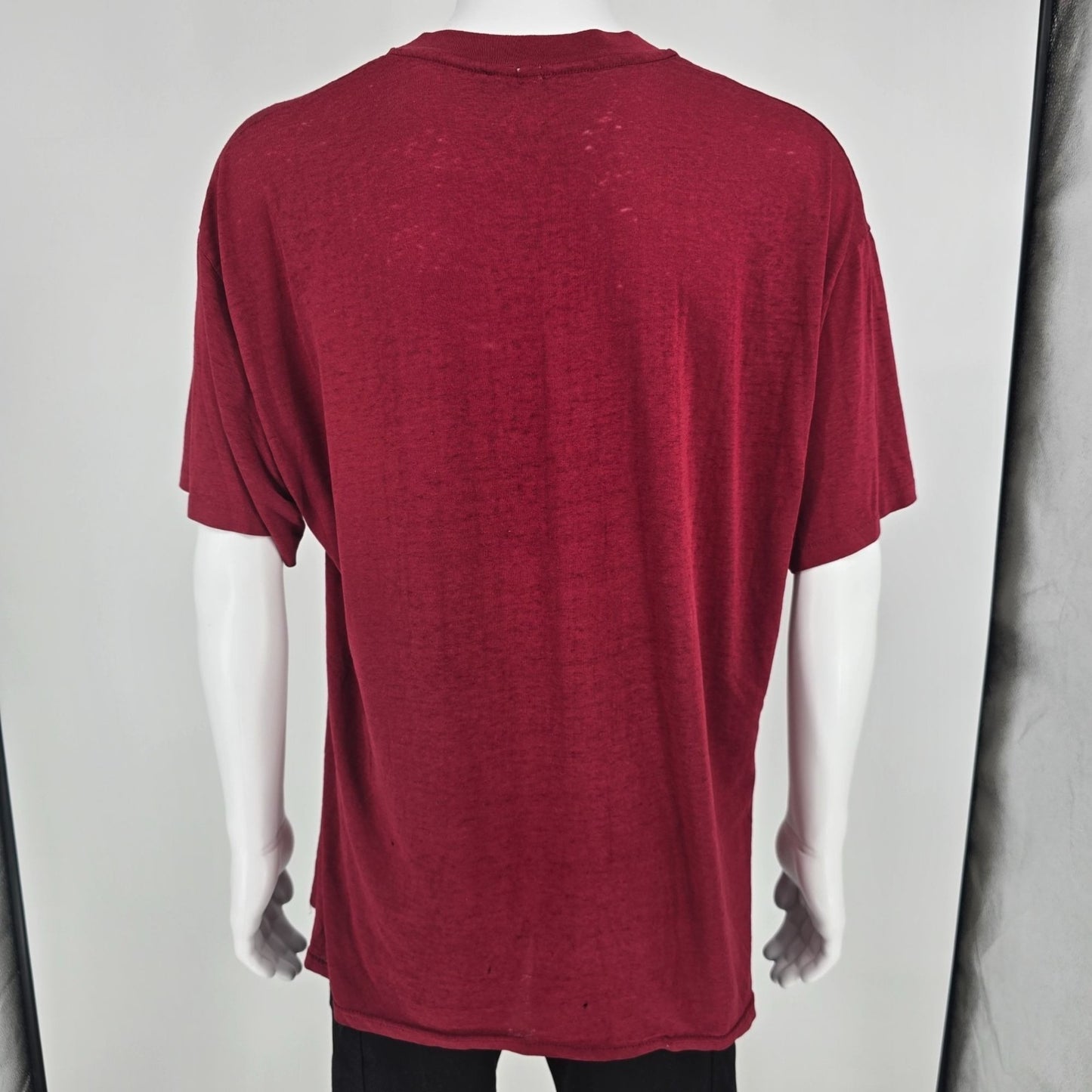 Distressed Vintage 1990s Hanes Heavyweight "Curtis Bros. Ministries" T-Shirt -XL