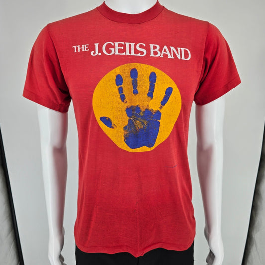 Vintage Late 1970s The J. Geils Band Sanctuary Album Graphic Band T-Shirt (S)