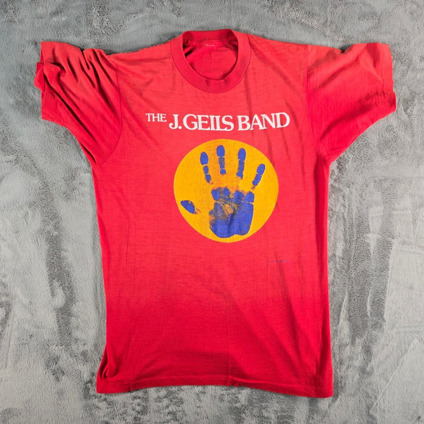 Vintage Late 1970s The J. Geils Band Sanctuary Album Graphic Band T-Shirt (S)