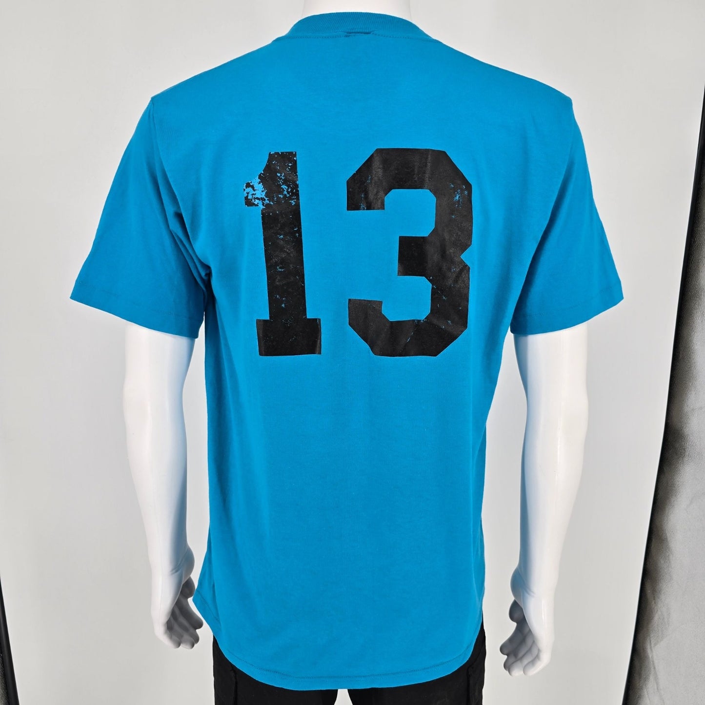 Vintage 1990s Jerzees Proctor & Gamble Micro Chip Munks #13 Teal T-Shirt (M/L)