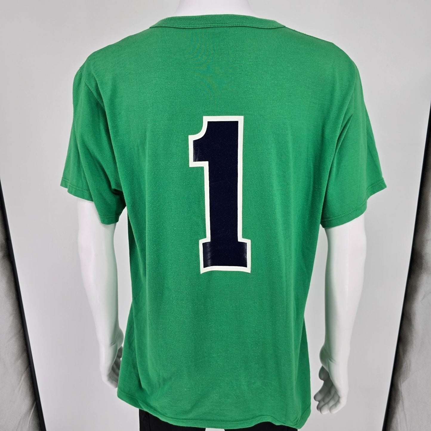 Vintage 1990s Russell Athletic Downtown Deli Sports & Video #1 T-Shirt (L/XL)