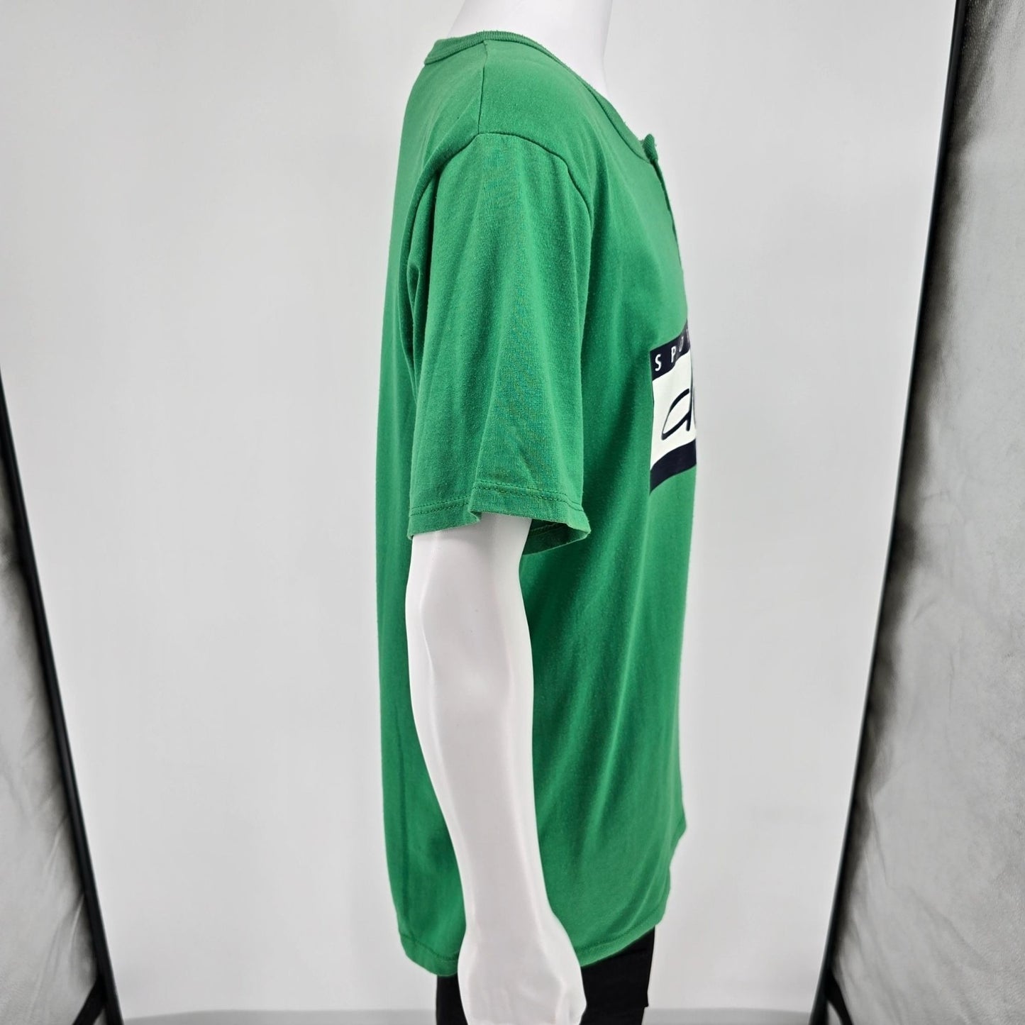 Vintage 1990s Russell Athletic Downtown Deli Sports & Video #1 T-Shirt (L/XL)