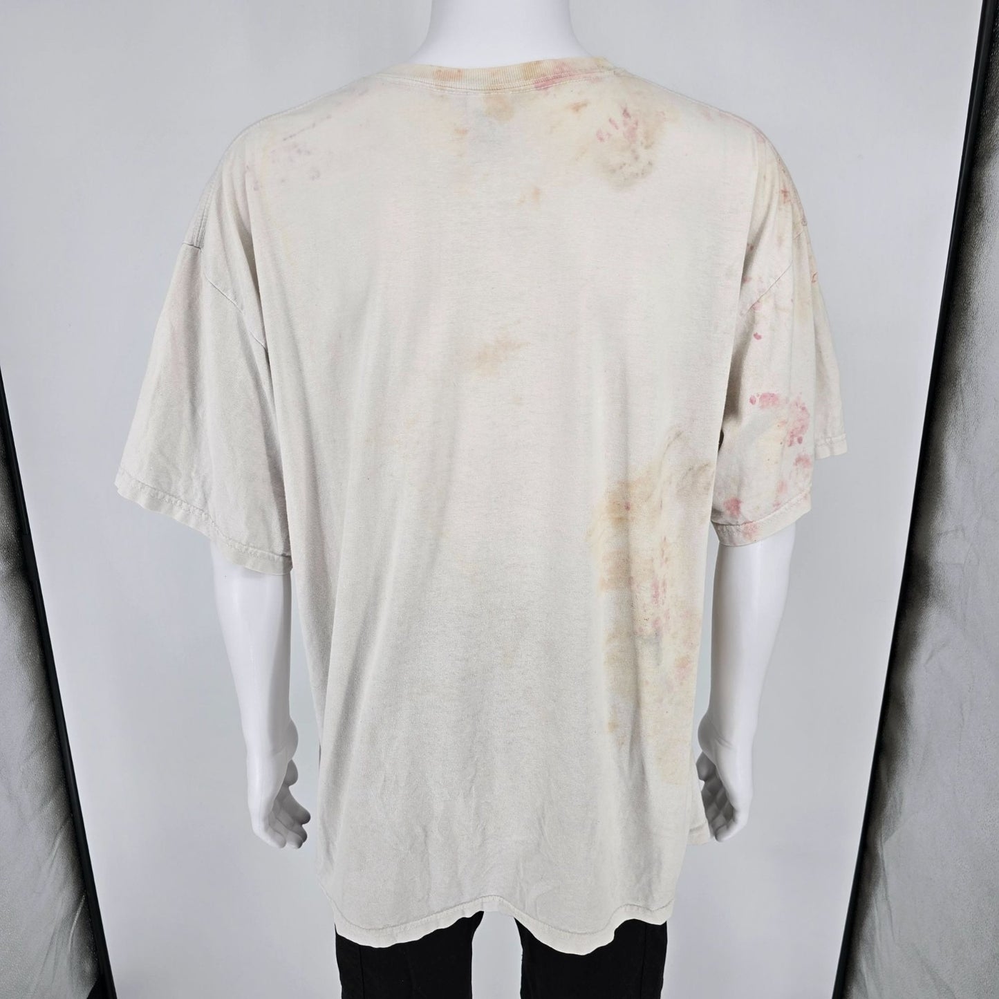 Thrashed Early 2010s Gildan Cincinnati Oktoberfest Premium Lager T-Shirt (2XL)