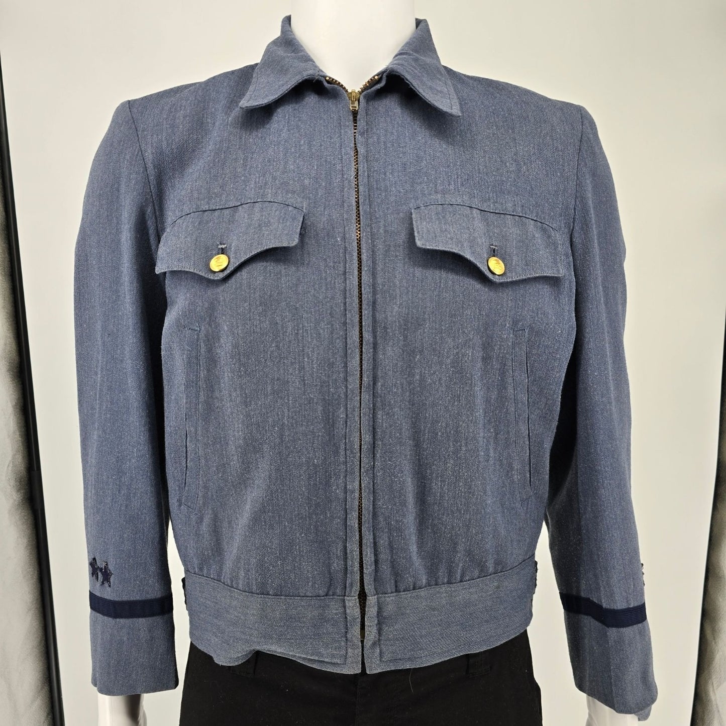 Vintage 1970s USPS US Mail Regulation Letter Carrier Uniform Jacket (S/M)