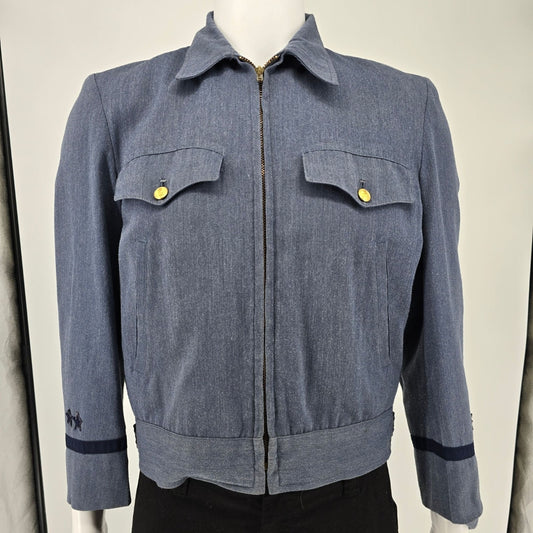 Vintage 1970s USPS US Mail Regulation Letter Carrier Uniform Jacket (S/M)