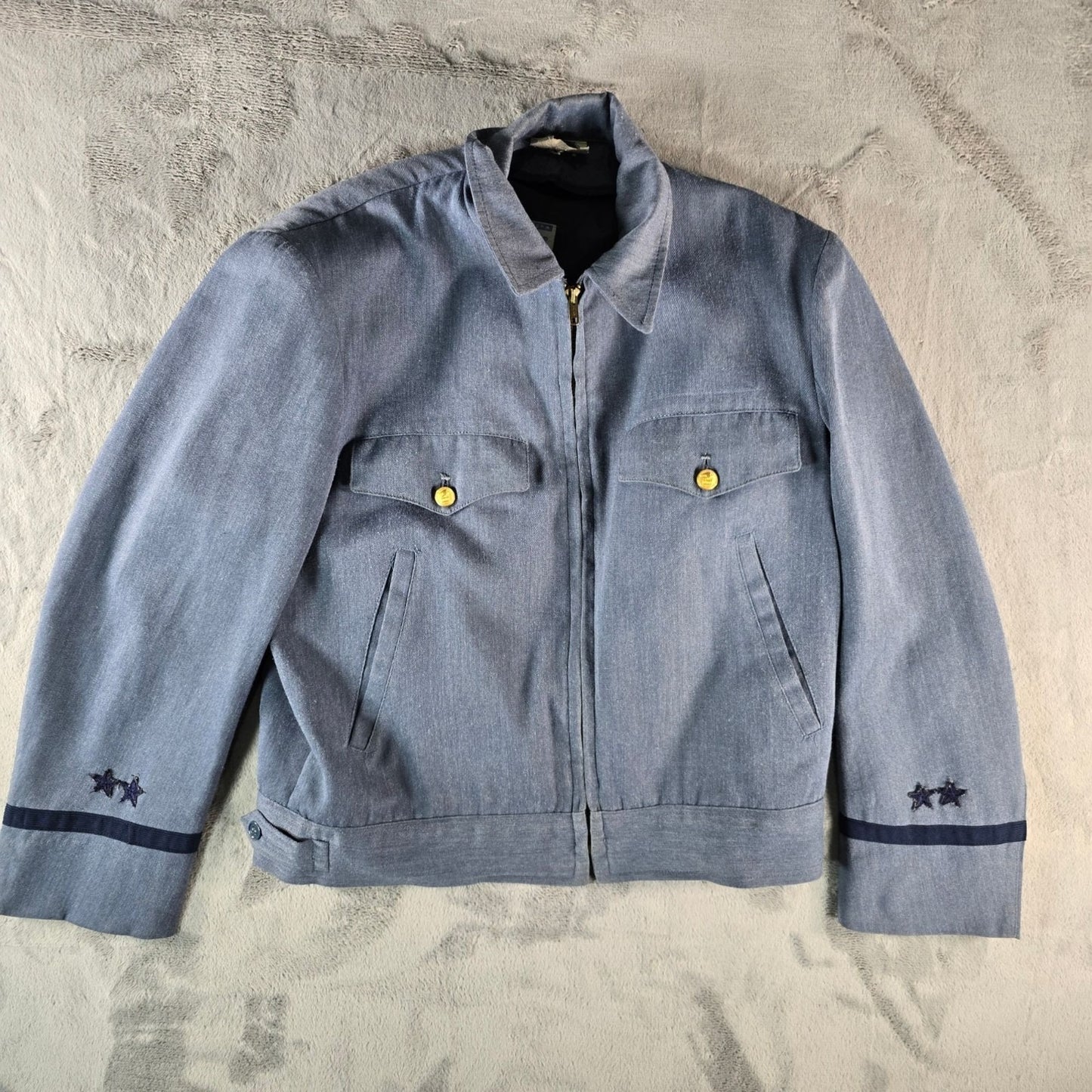 Vintage 1970s USPS US Mail Regulation Letter Carrier Uniform Jacket (S/M)