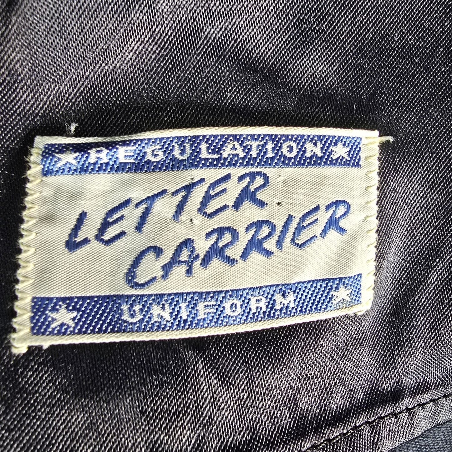 Vintage 1970s USPS US Mail Regulation Letter Carrier Uniform Jacket (S/M)