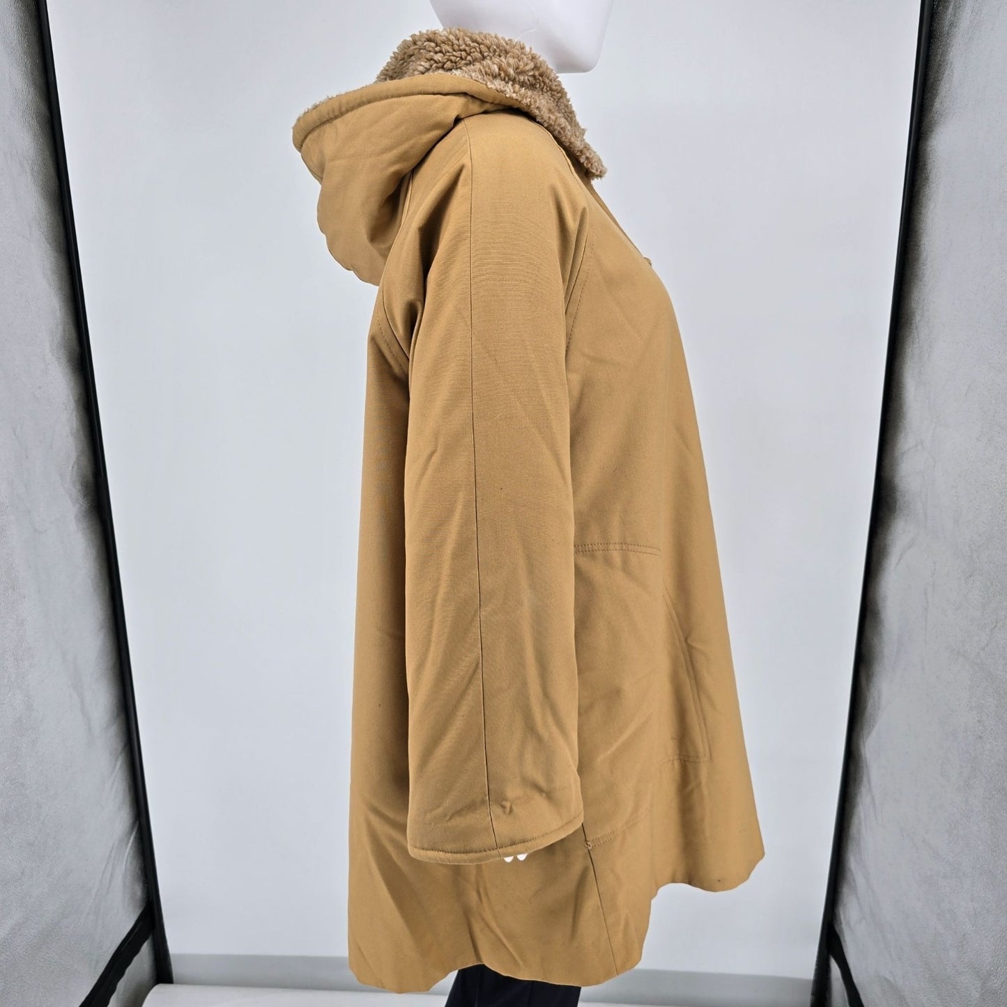 Vintage 1970s Bonnie Cashin Weatherproof for Russ Taylor Hooded Car Coat (XXL)