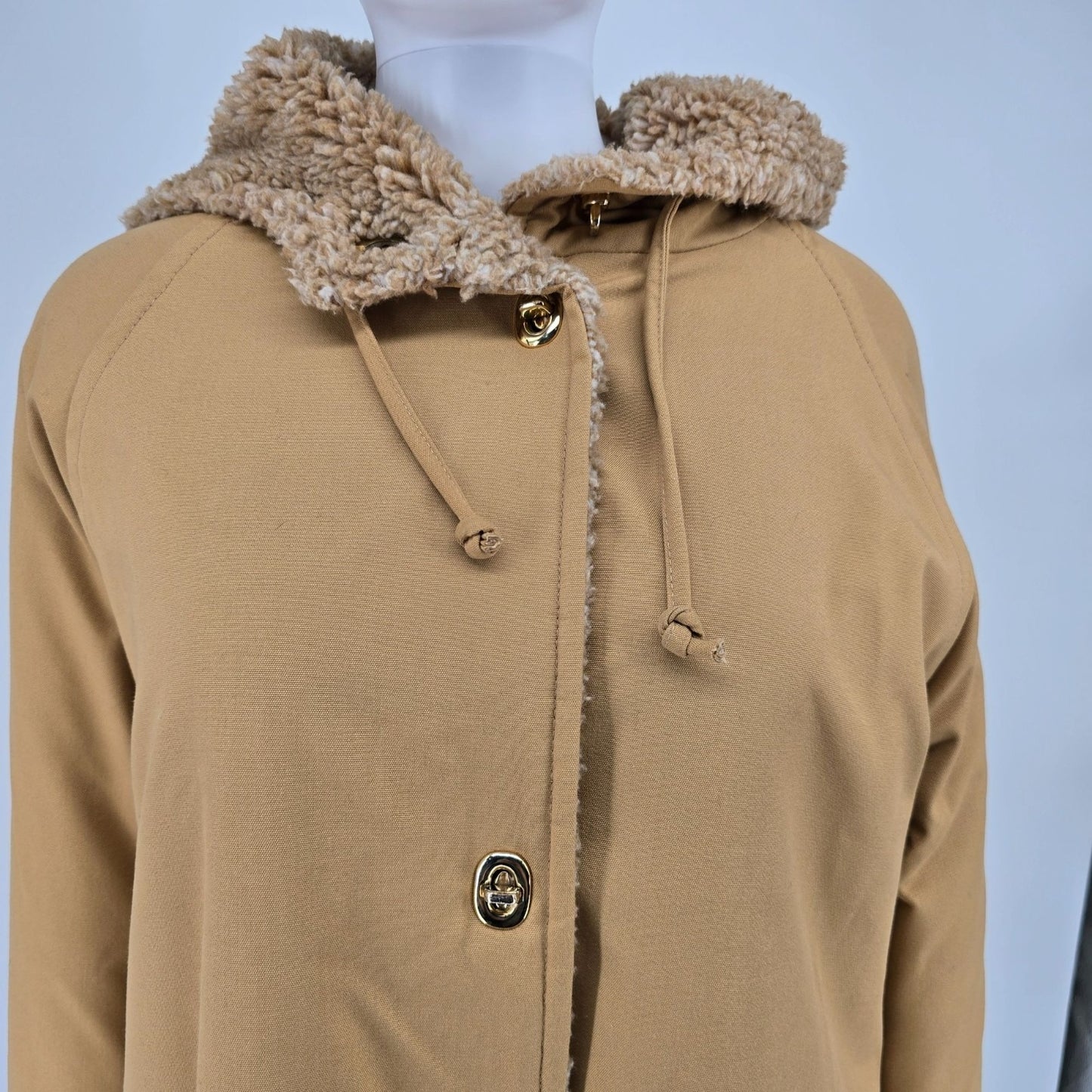 Vintage 1970s Bonnie Cashin Weatherproof for Russ Taylor Hooded Car Coat (XXL)