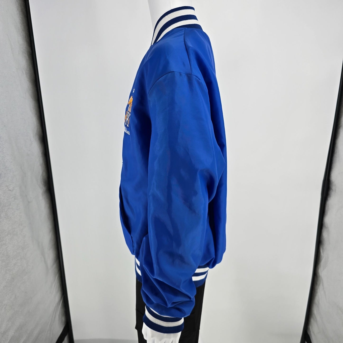 Vintage 1990s Holloway Kentucky Wildcats Nylon Quarter-Zip Pullover Jacket (XL)