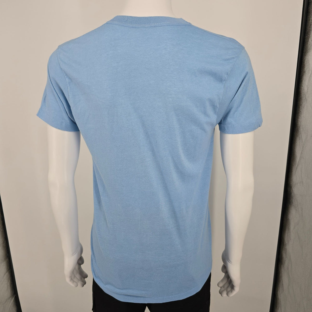 Vintage 1980s Screen Stars Light Blue Arkansas Science Fair Graphic T-Shirt (M)