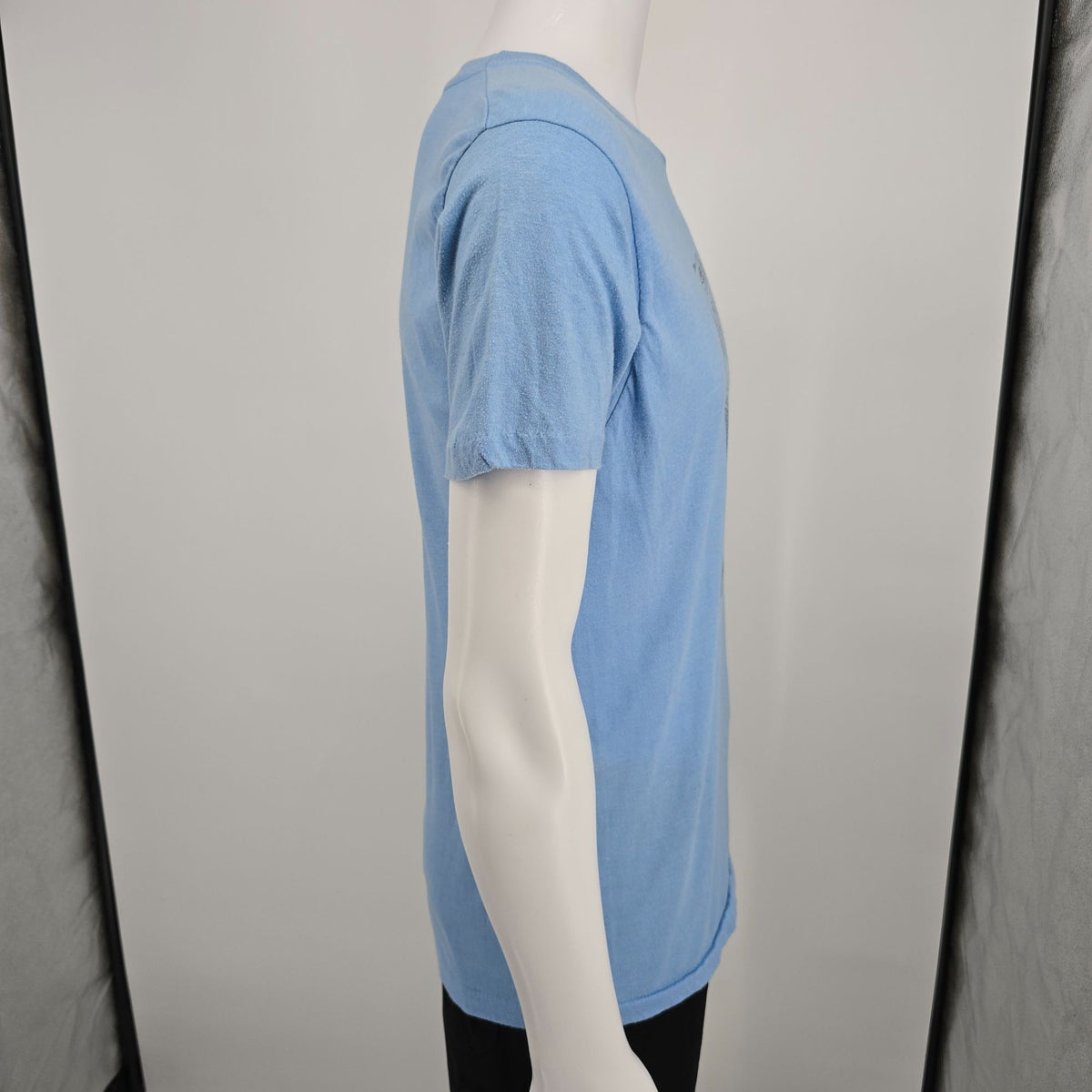 Vintage 1980s Screen Stars Light Blue Arkansas Science Fair Graphic T-Shirt (M)