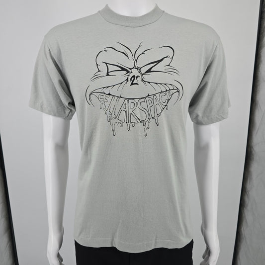 Vintage 1990 Screen Stars Best Gray Cellarspace/Tom Alexander T-Shirt (M/L)
