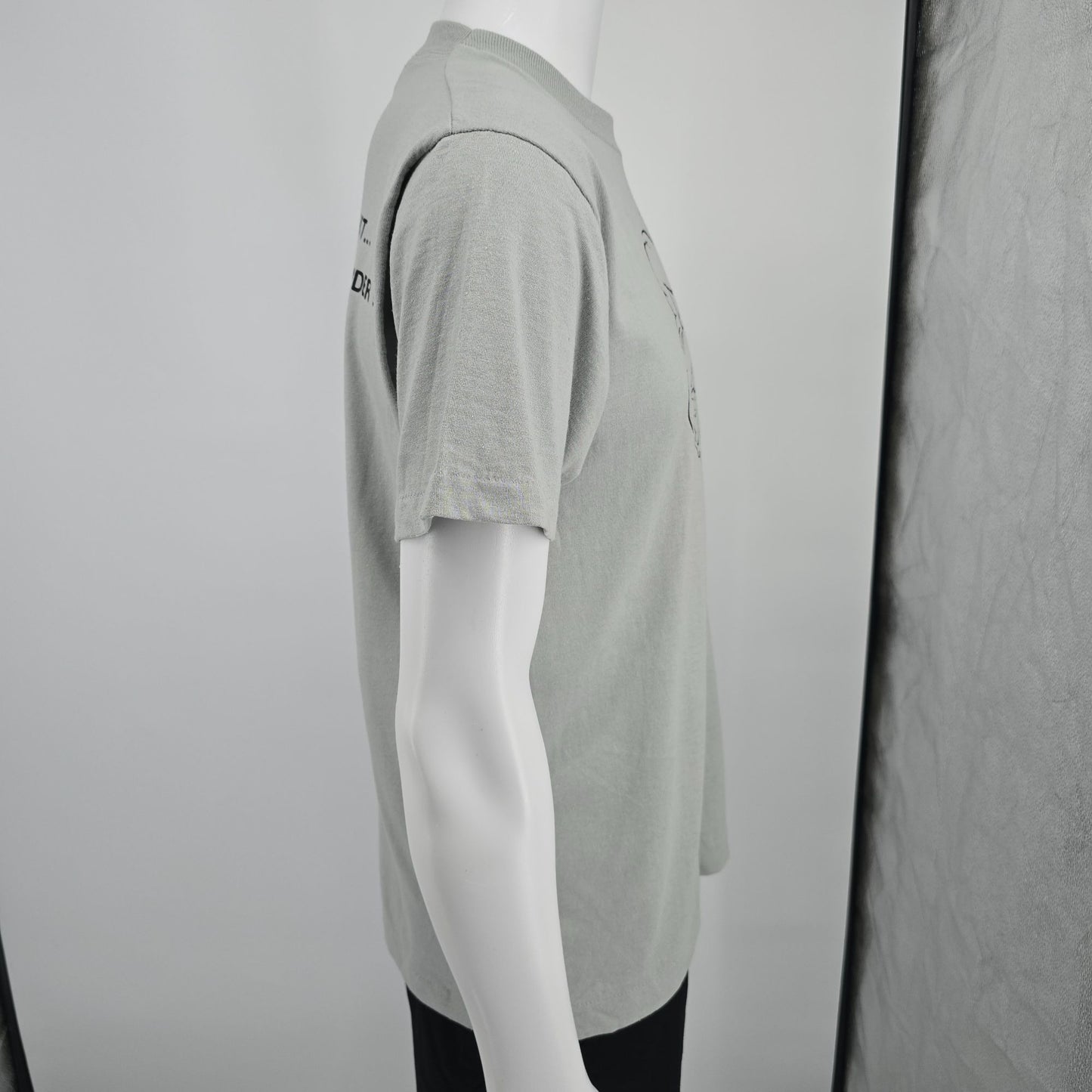 Vintage 1990 Screen Stars Best Gray Cellarspace/Tom Alexander T-Shirt (M/L)