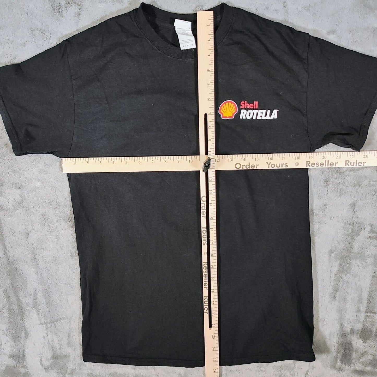 Gildan Shell Rotella SuperRigs 2019 Minnesota Black Graphic T-Shirt (M)