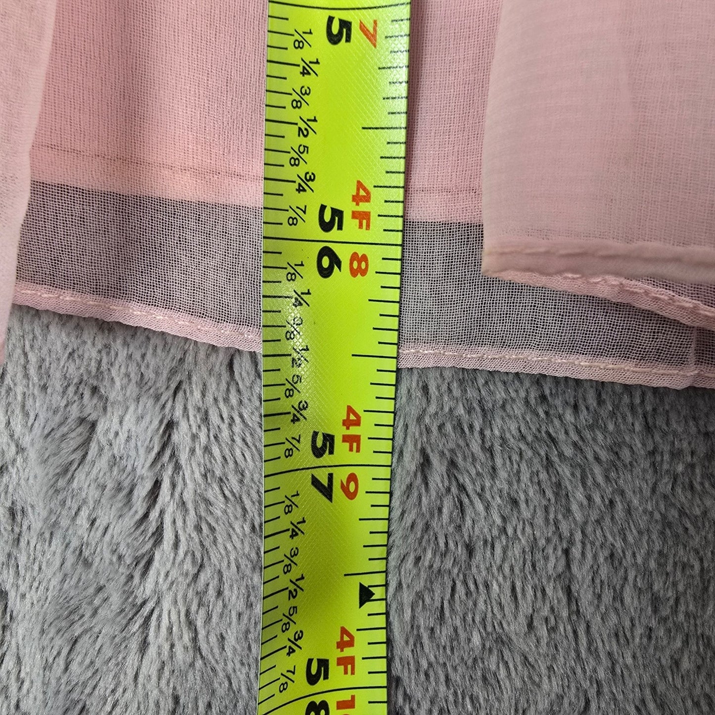 Vintage 1970s Light Pink Lace Neck Sheer Sleave Prairie Maxi Dress (Size 2/XS)