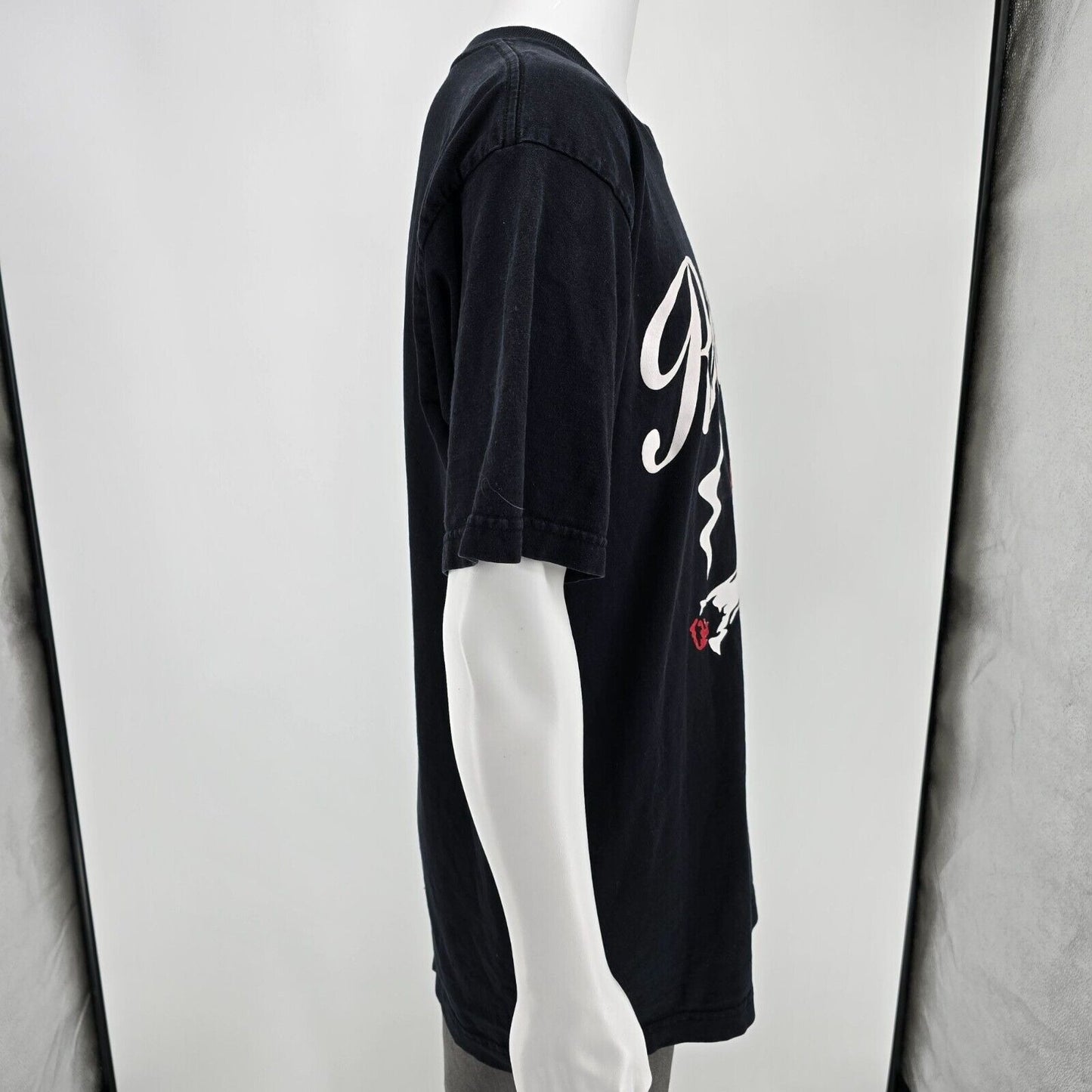 Vintage Y2K Pro 5 "Rolling Stoned" Black Graphic Parody T-Shirt (L) *Holes