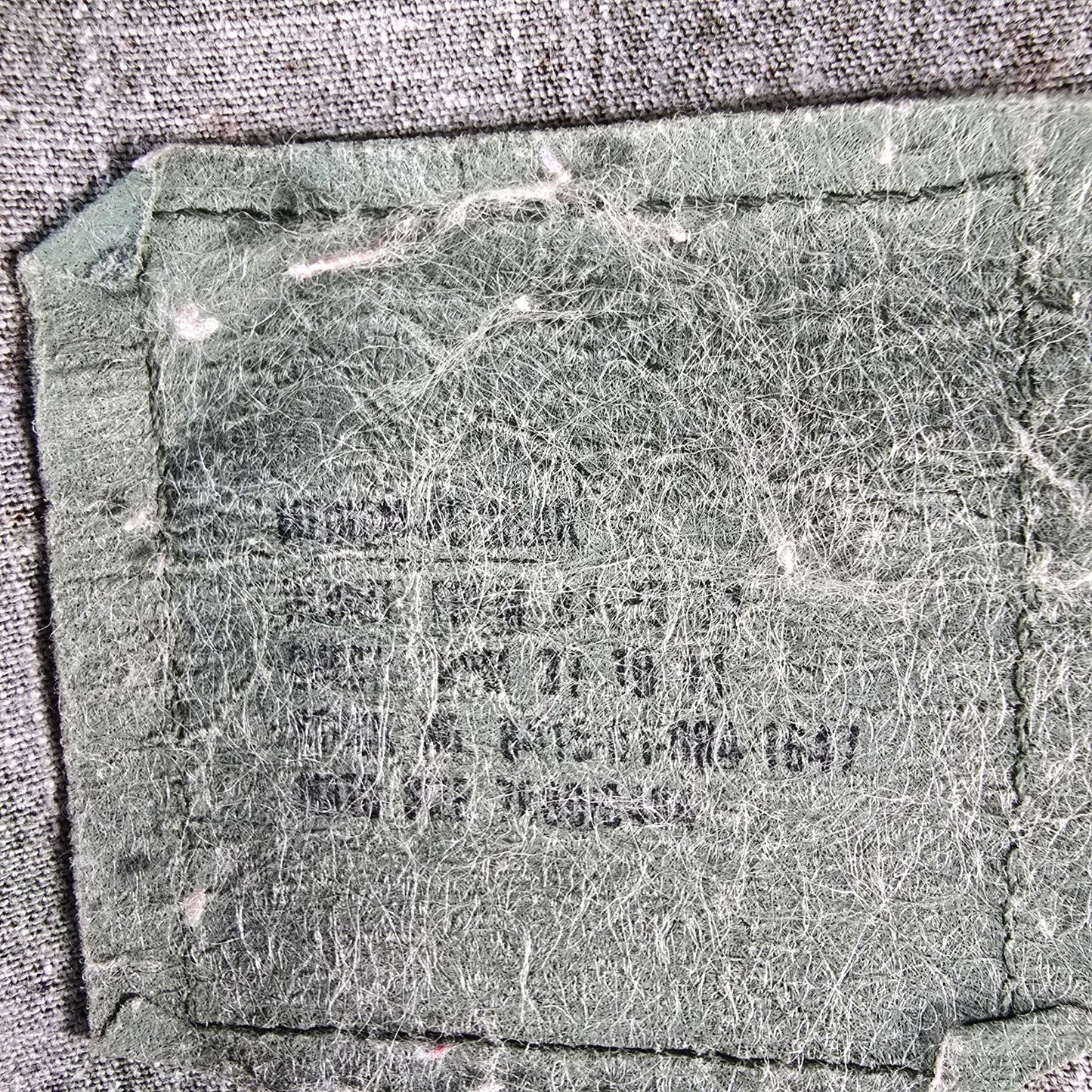Vintage 1986 U.S. Air Forces in Europe BDU Woodland Camo Pattern Combat Coat (M)