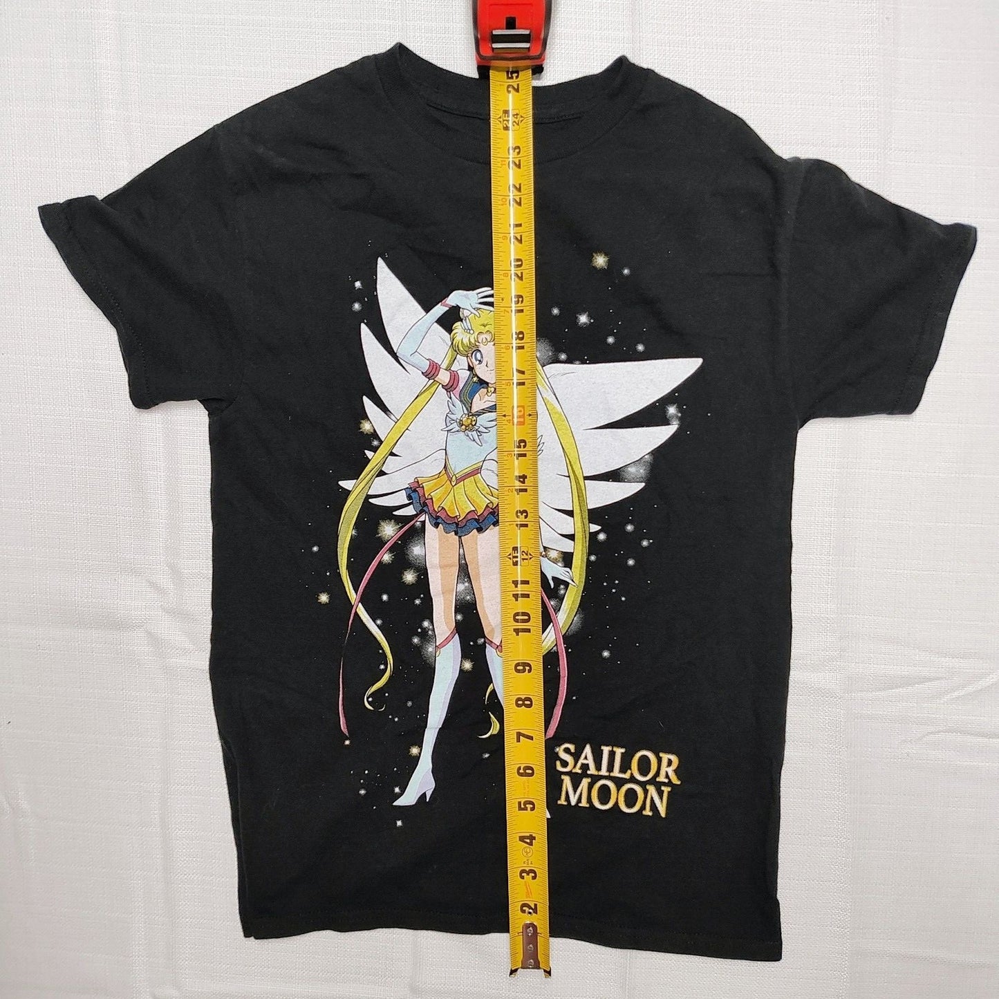 Sailor Moon Naoko Takeuchi Anime Black Graphic T-Shirt (Small)