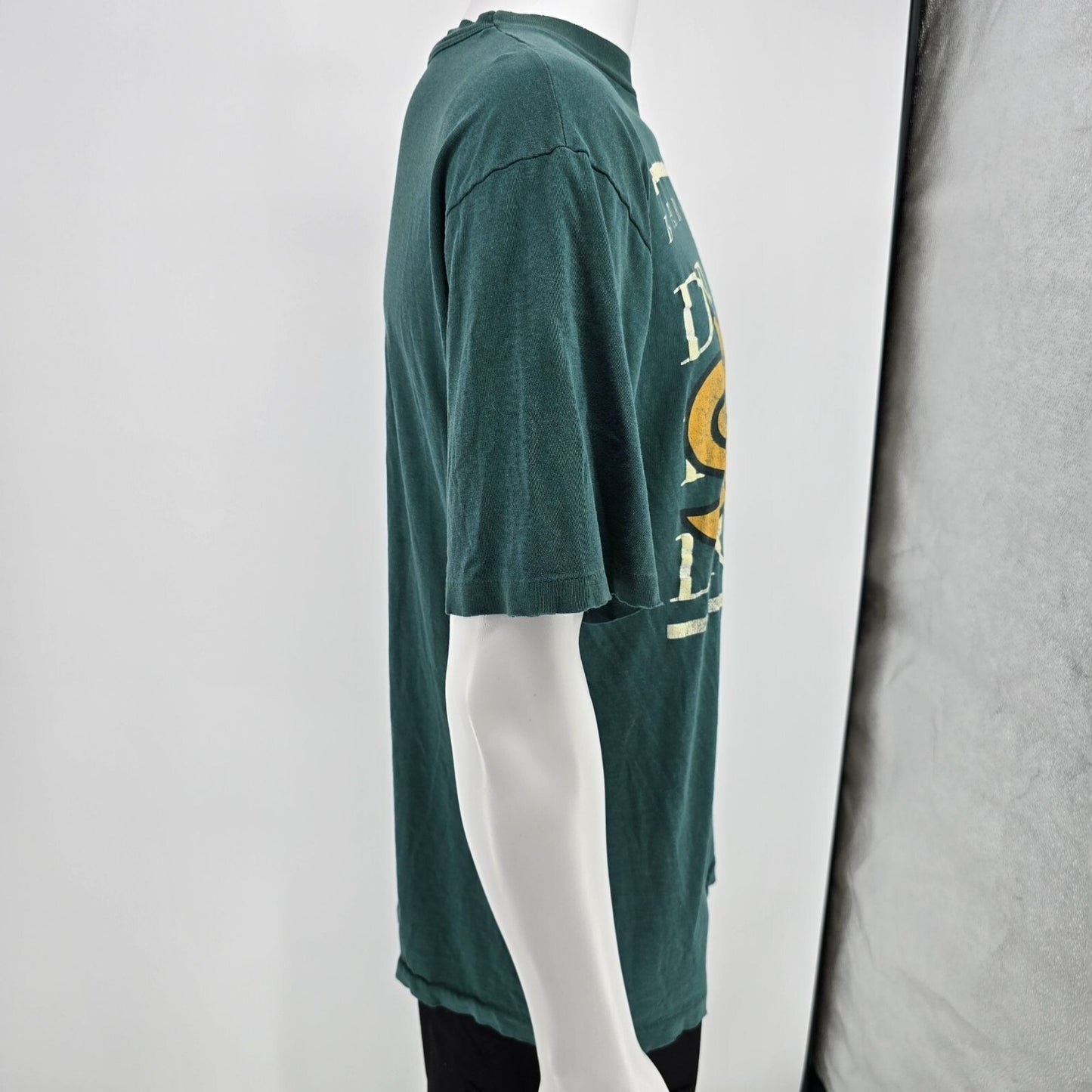 Thrashed Vintage 1990s NFL Europe Barcelona Dragons Single Stitch T-Shirt (L/XL)