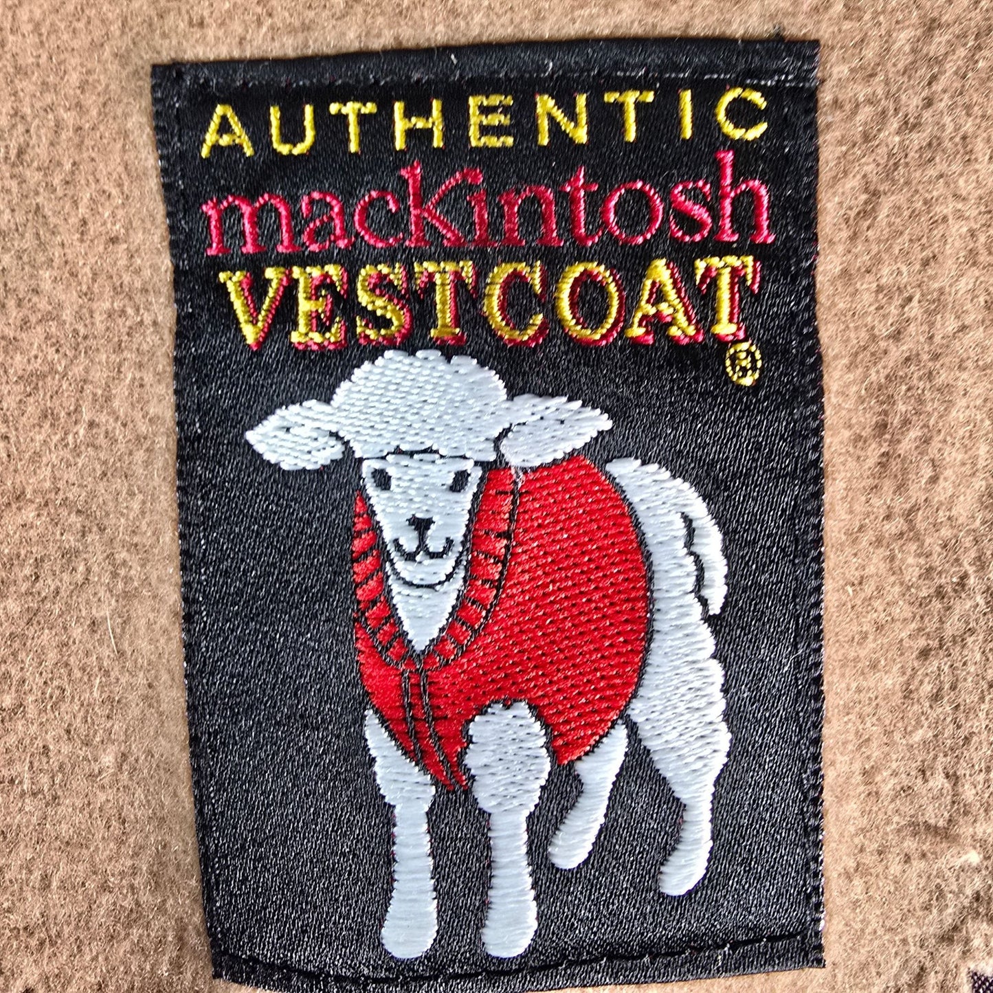 Vintage 1990s Mackintosh Vestcoat Women's Hooded Double-Layer Wool Coat (L)