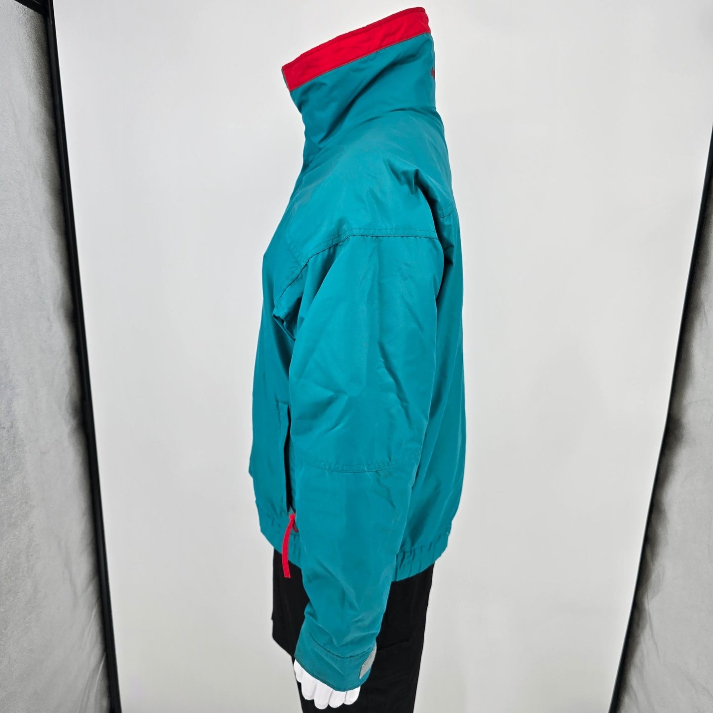 Vintage 1990s Columbia Sportswear Teal Bugaboo 3-in-1 Interchange Jacket (L)