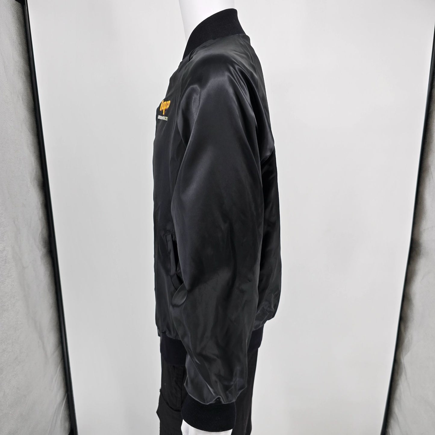 Vintage 1990s Rapco International "Melissa" Nylon Satin Bomber Jacket (M/L)