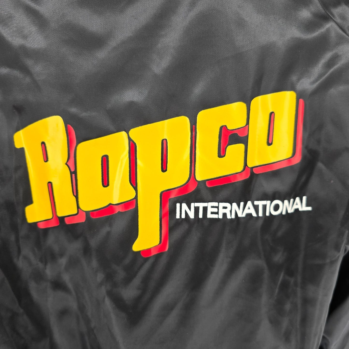 Vintage 1990s Rapco International "Melissa" Nylon Satin Bomber Jacket (M/L)
