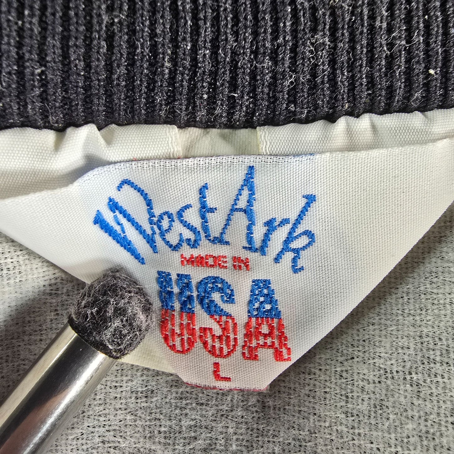 Vintage 1990s Rapco International "Melissa" Nylon Satin Bomber Jacket (M/L)