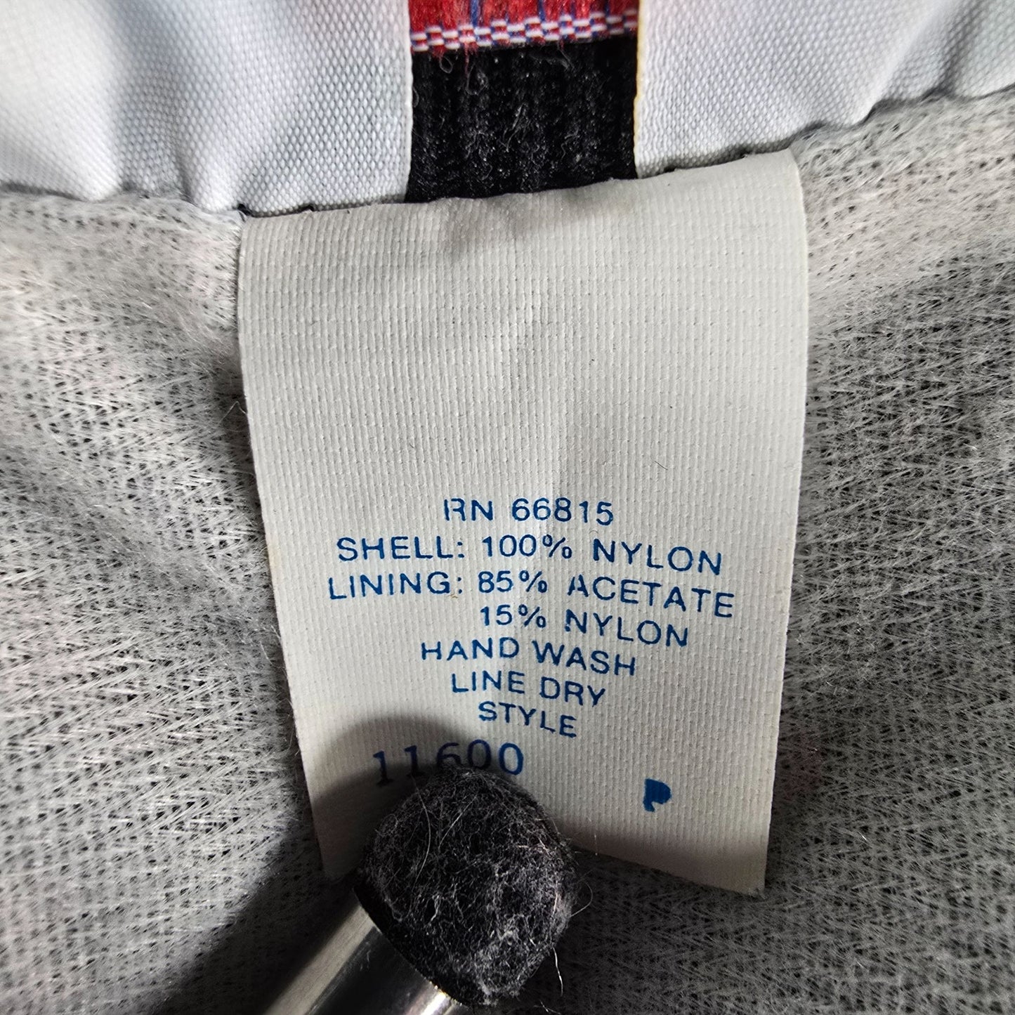 Vintage 1990s Rapco International "Melissa" Nylon Satin Bomber Jacket (M/L)