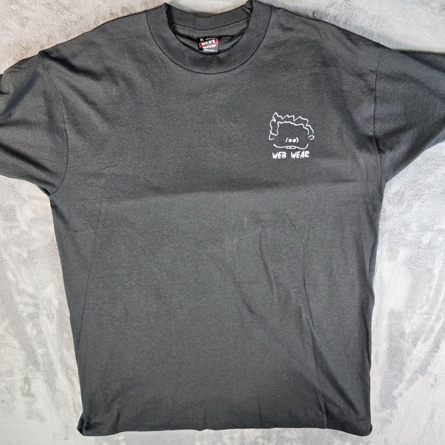 Vintage 1990s Fruit of the Loom Best "Web Wear" Single Stitch T-Shirt (XL)