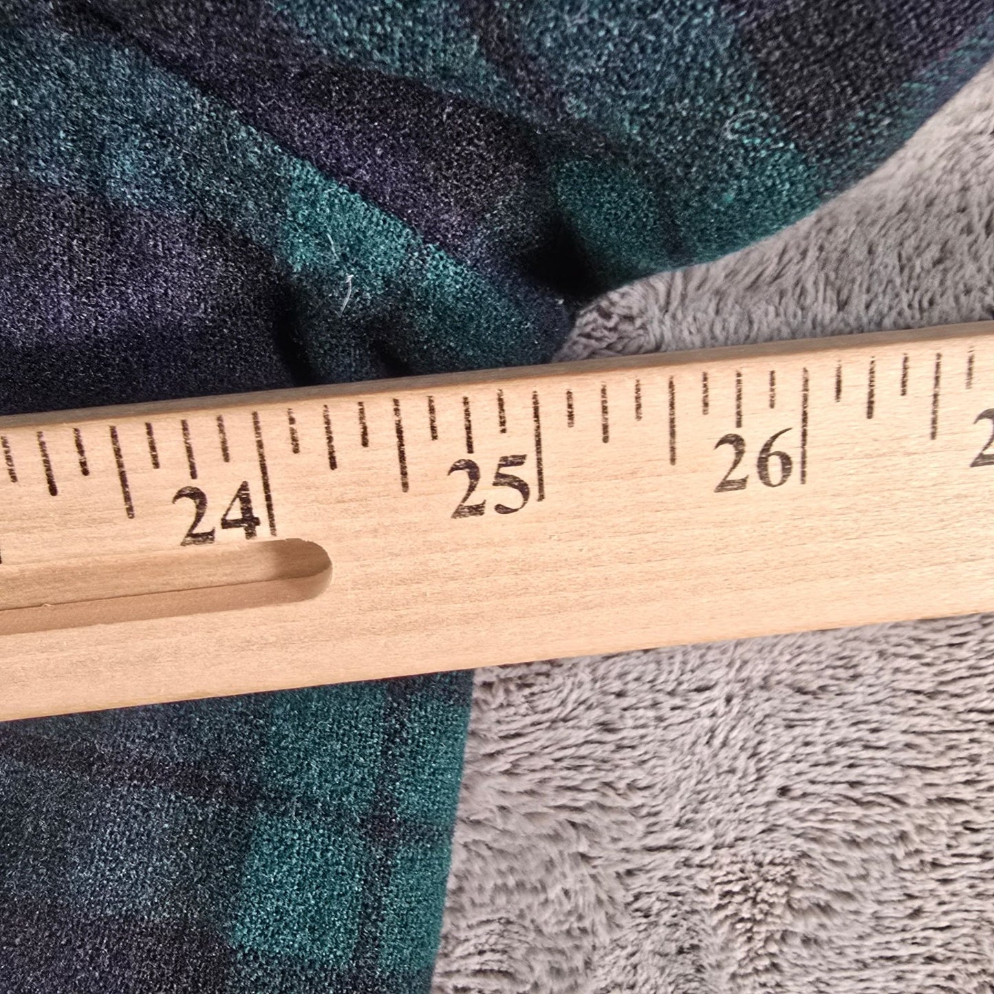 Vintage 1970s Pendleton Black Watch Tartan Virgin Wool Belted Robe (L) *Flaw