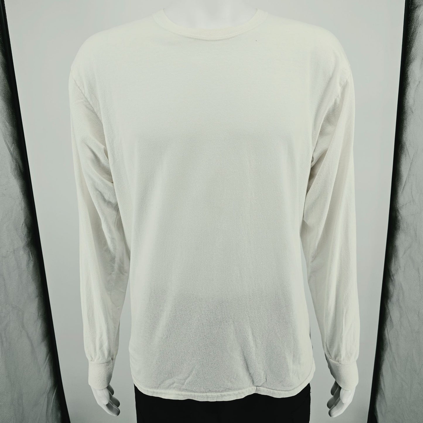 2010s Gildan Ultra Cotton Long Sleeve Sand Trap Golf Photo T-Shirt (L) *Fair