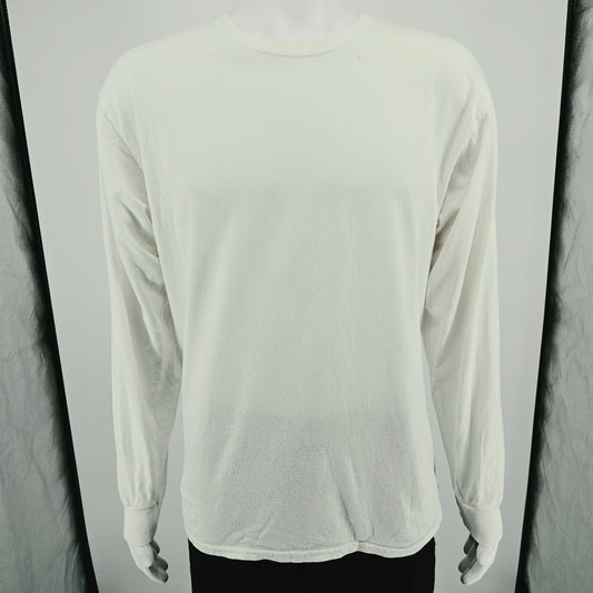 2010s Gildan Ultra Cotton Long Sleeve Sand Trap Golf Photo T-Shirt (L) *Fair