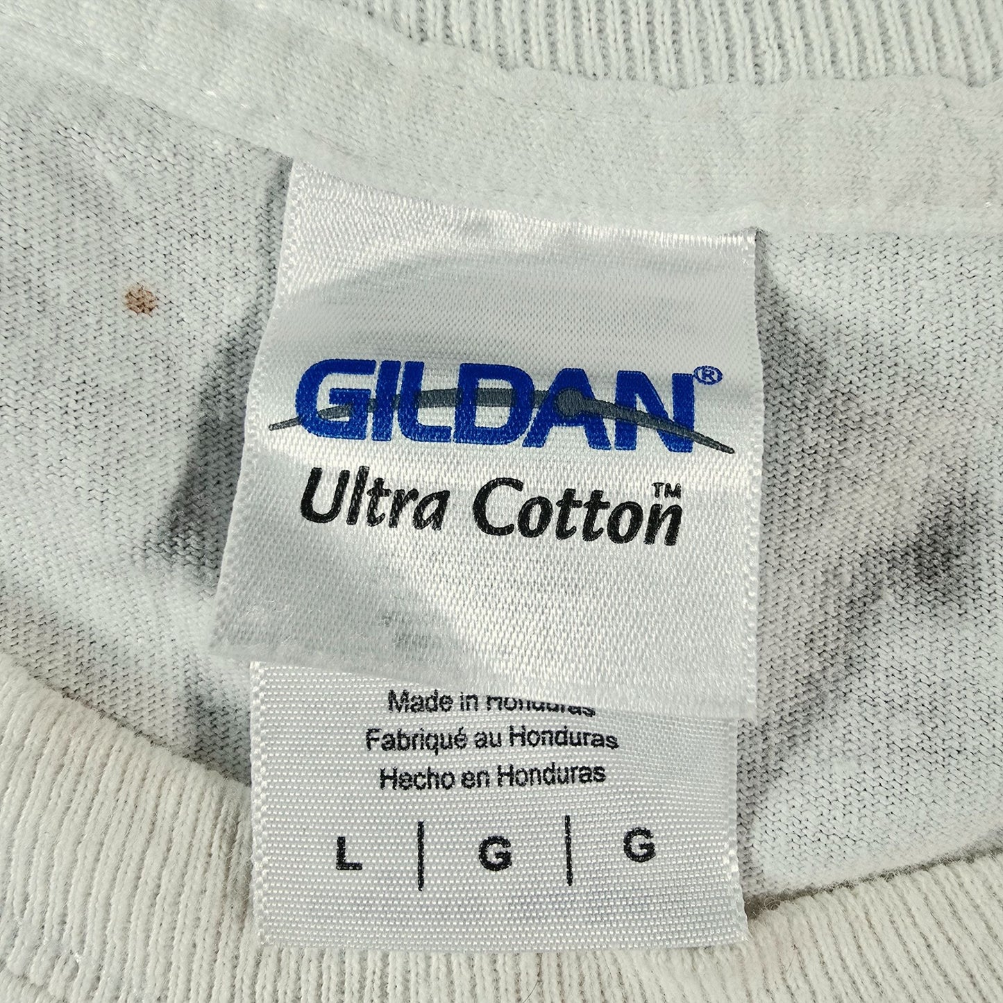 2010s Gildan Ultra Cotton Long Sleeve Sand Trap Golf Photo T-Shirt (L) *Fair
