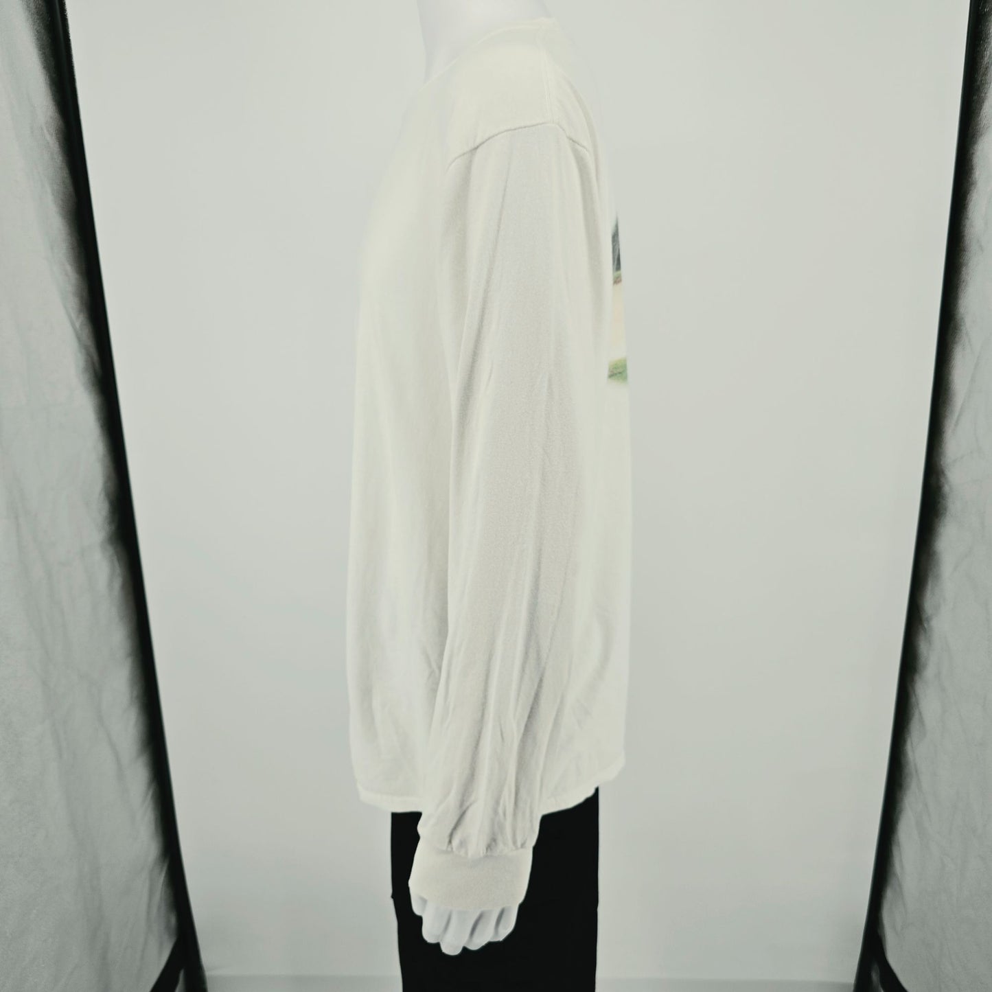 2010s Gildan Ultra Cotton Long Sleeve Sand Trap Golf Photo T-Shirt (L) *Fair