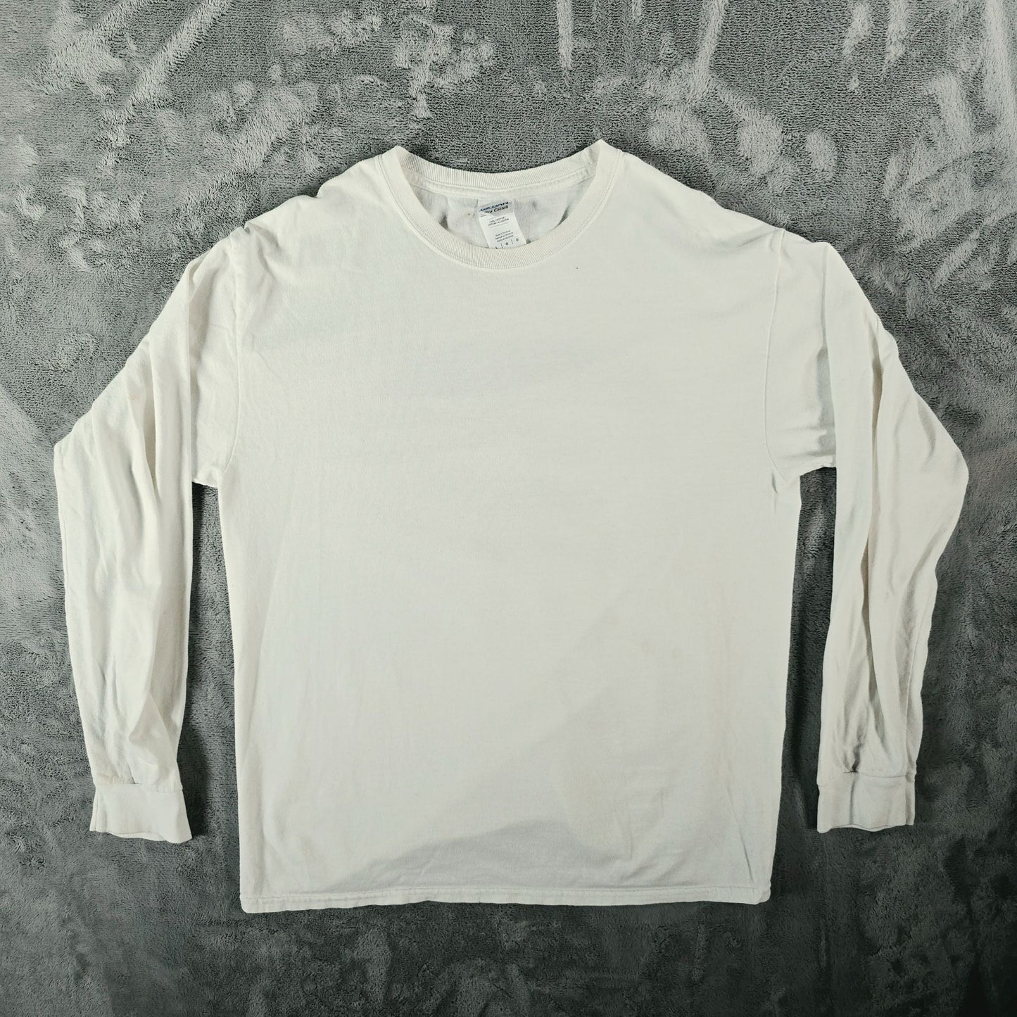 2010s Gildan Ultra Cotton Long Sleeve Sand Trap Golf Photo T-Shirt (L) *Fair