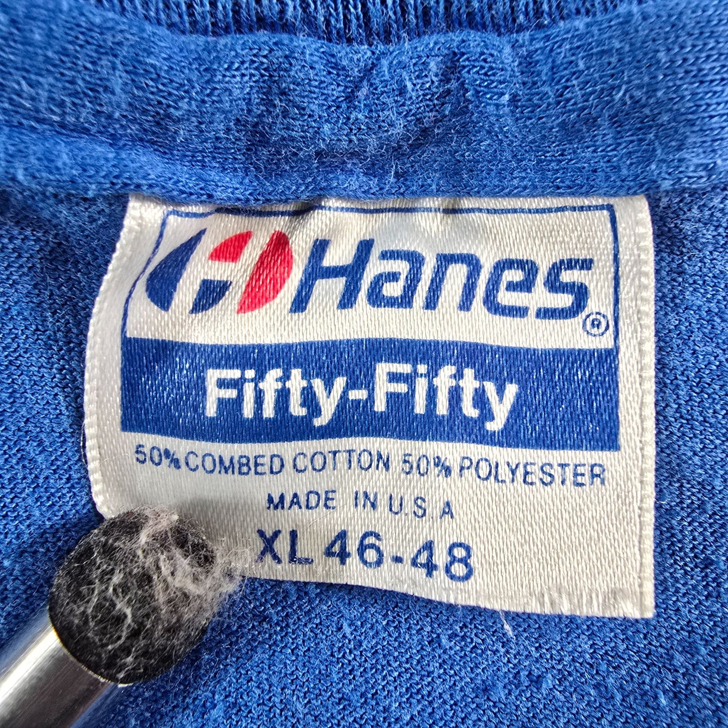 Distressed Vintage 1980s Hanes Seattle Rain Festival Frog Graphic T-Shirt (L)