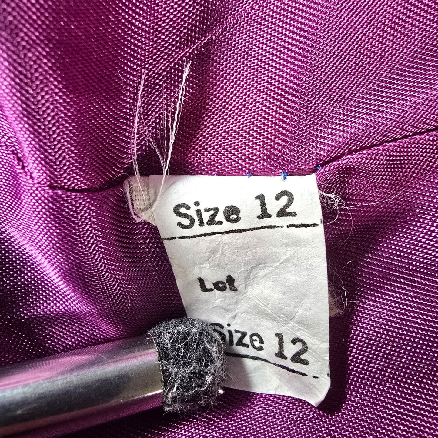 Vintage 1980s Distressed Forecaster of Boston Navy Blue Wool Overcoat (L)