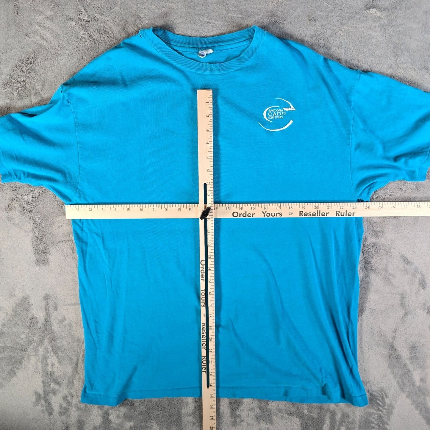 Vintage 1990s Arizona Cadd Systems Autodesk Authorized Dealer T-Shirt (XL) *Fair