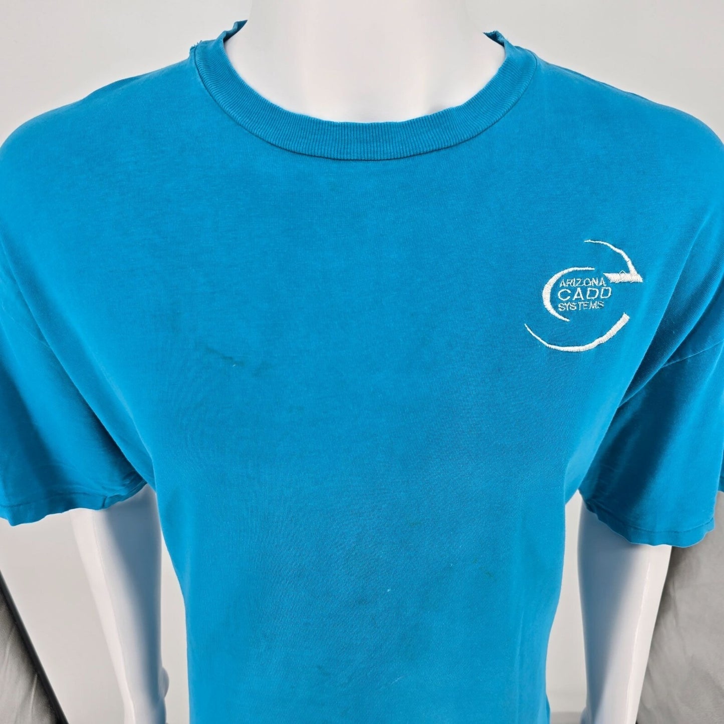 Vintage 1990s Arizona Cadd Systems Autodesk Authorized Dealer T-Shirt (XL) *Fair